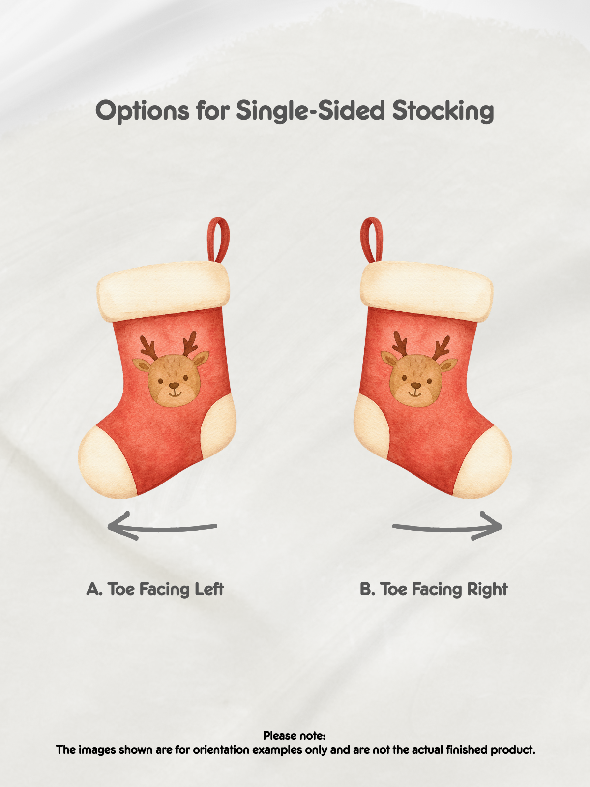 Christmas Keepsake Stocking Made from Your Baby’s Clothing