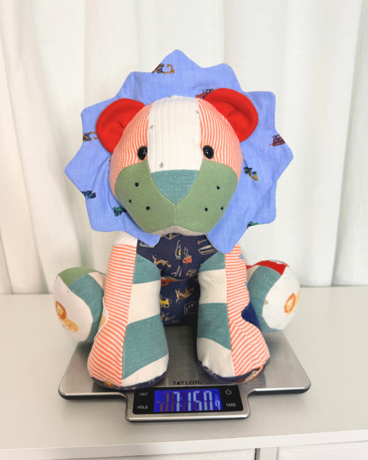 Memory Lion Keepsake – Made from Your Baby’s Clothes