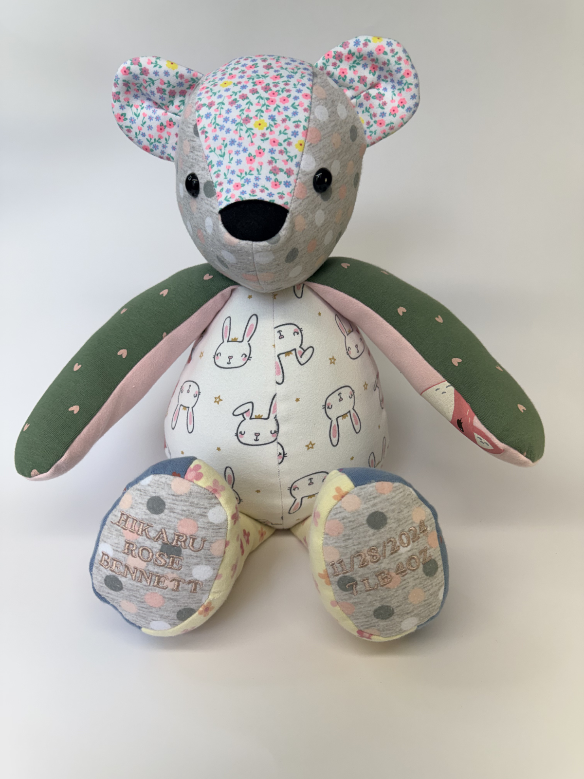 Classic Memory Bear Keepsake – Made from Your Loved One’s Clothing