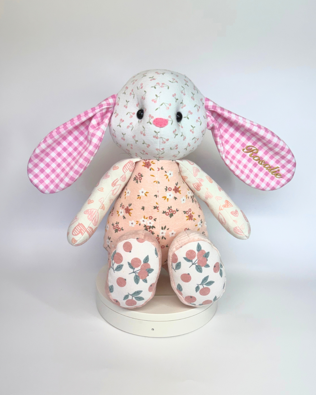 Keepsake Memory Bunny — Created from your loved one’s clothing