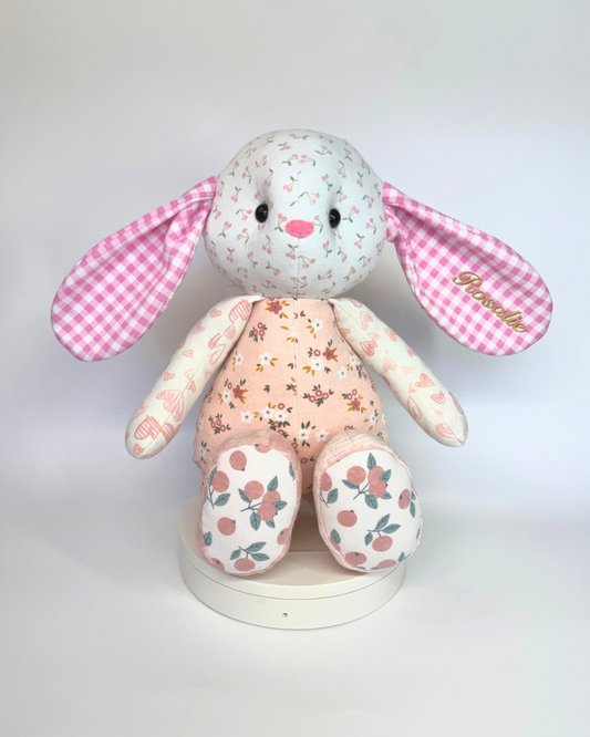 Keepsake Memory Bunny — Created from your loved one’s clothing