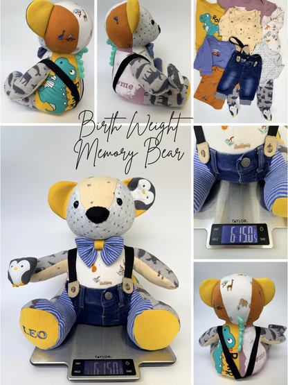 Memory Bear Keepsake – Made from Your Loved One’s Clothing