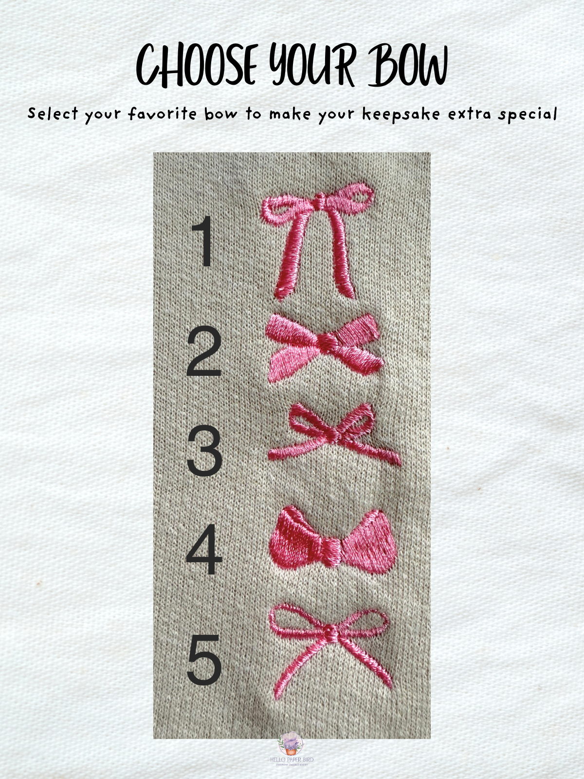 Custom Keepsake Sweatshirt – Three Bears Design – Made From Your Loved One’s Clothes