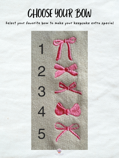 Custom Keepsake Sweatshirt – Three Bears Design – Made From Your Loved One’s Clothes